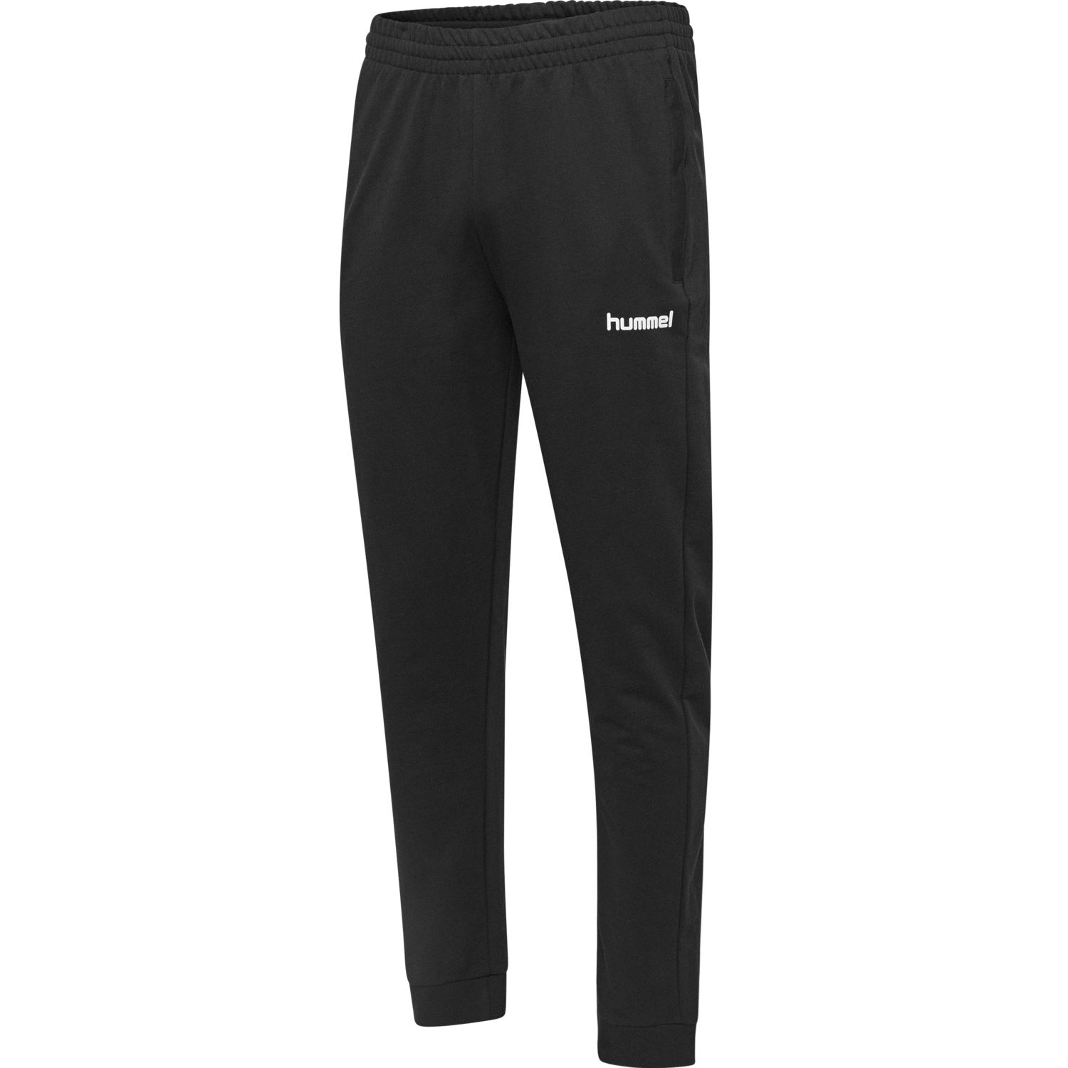 hummel GO COTTON PANT - BLACK | hummel.net