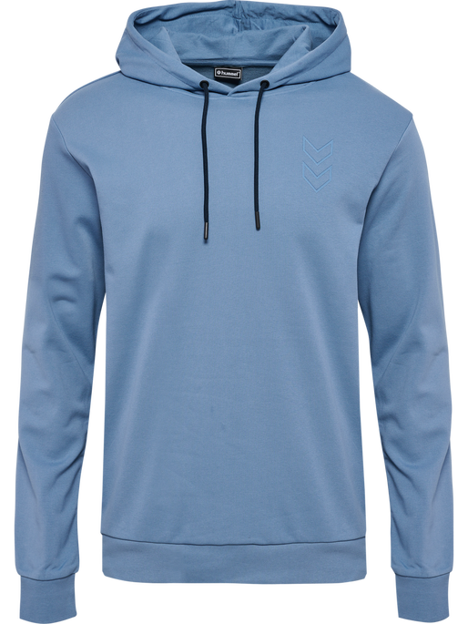 hmlACTIVE CO HOODIE, CORONET BLUE hmlACTIVE CO HOODIE, CORONET BLUE, packshot