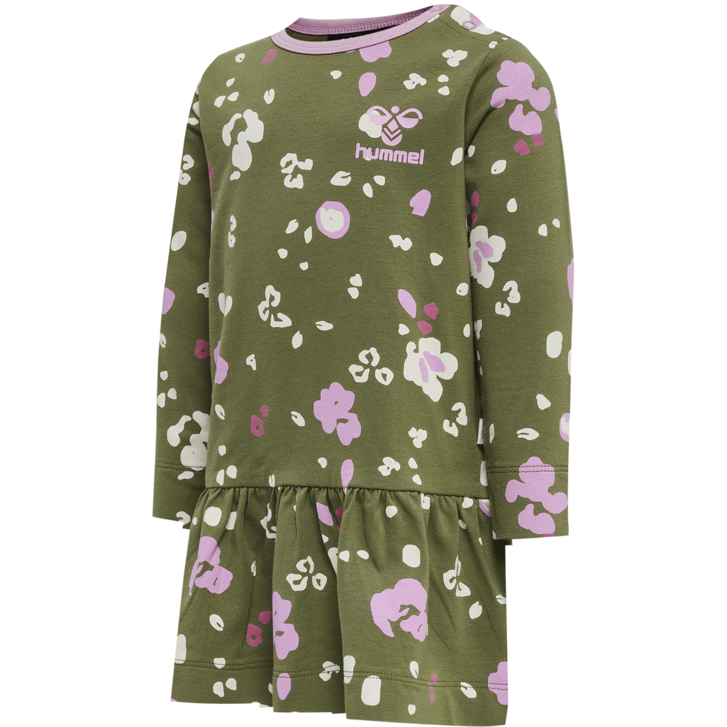 hmlALISA DRESS L/S, CAPULET OLIVE, packshot