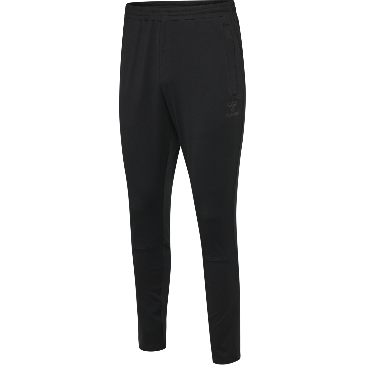 hmlASTON TAPERED PANTS, BLACK, packshot