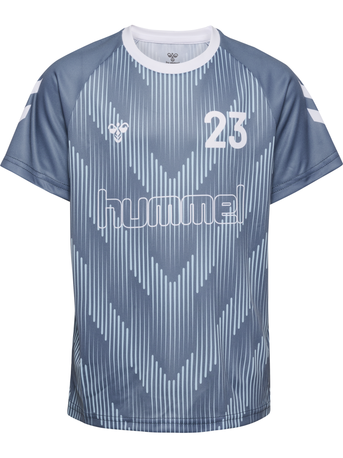 hmlJR REG SOCCER 12 T-SHIRT SS, FLINT STONE, packshot