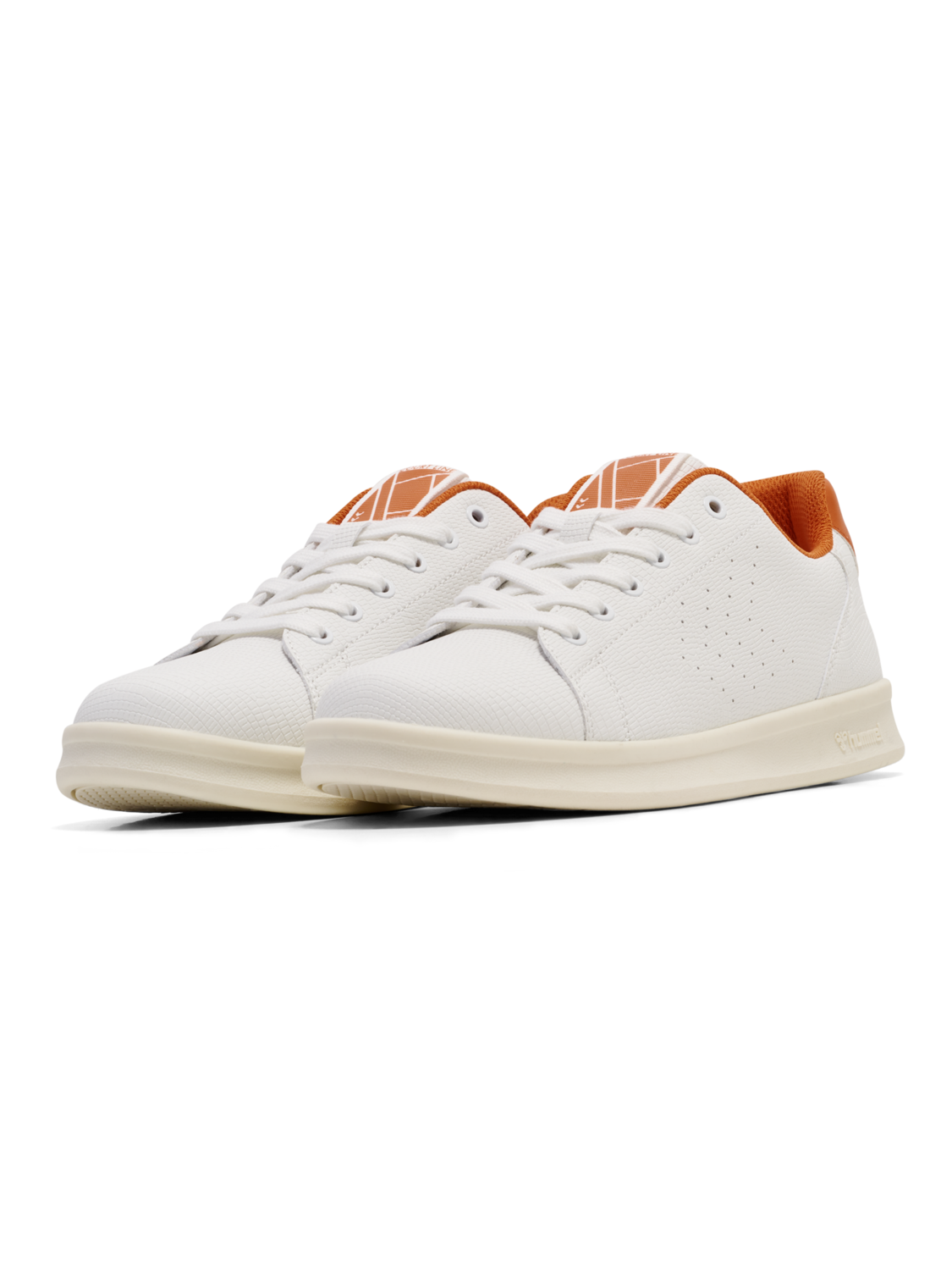 COURT LINE LZ, WHITE/BURNT ORANGE, packshot