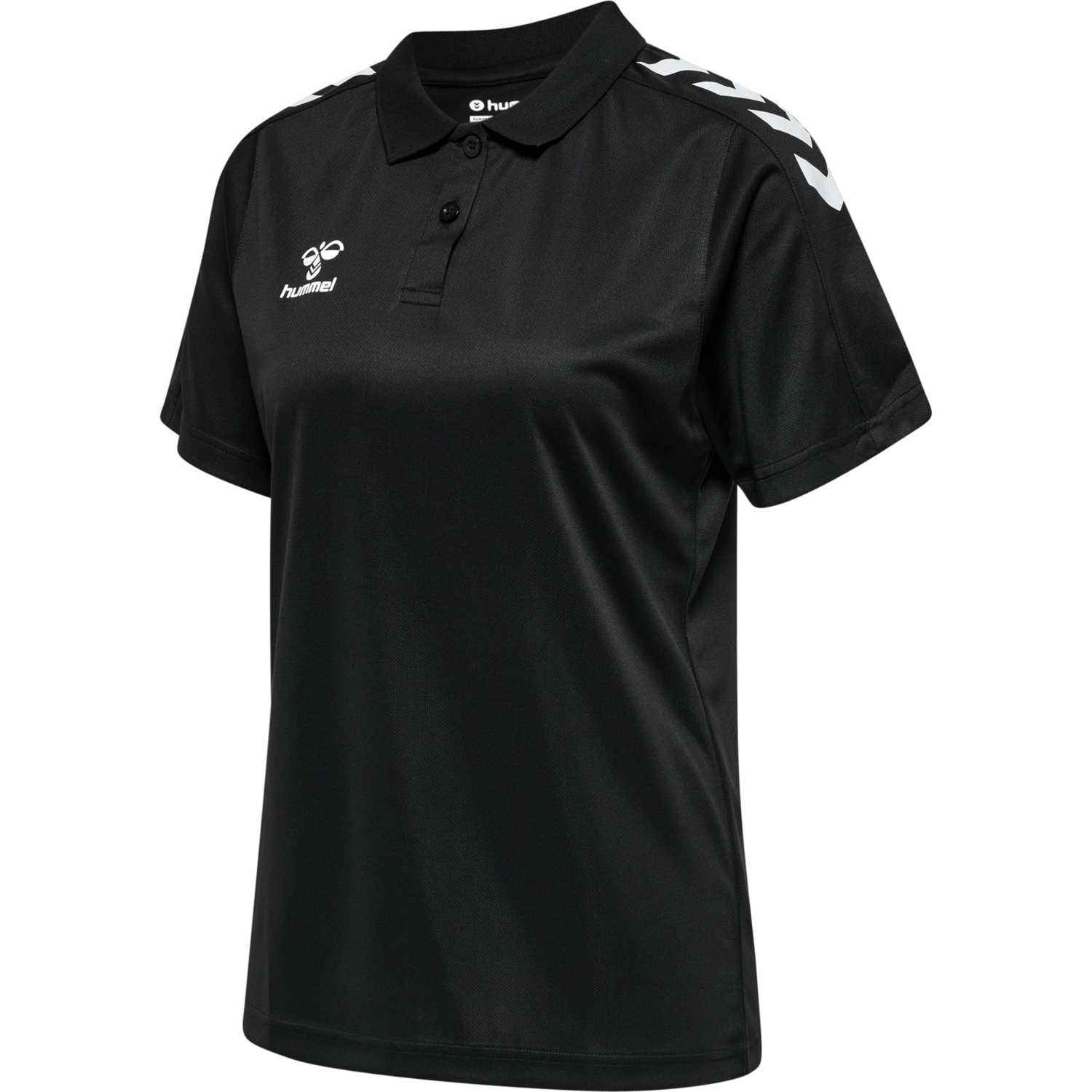 hmlCORE XK FUNCTIONAL POLO WOMAN, BLACK, packshot