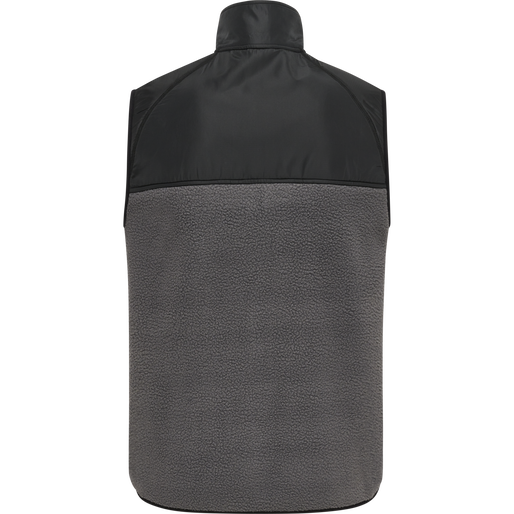 hmlLGC CHARLEY FLEECE WAISTCOAT, BLACKENED PEARL hmlLGC CHARLEY FLEECE WAISTCOAT, BLACKENED PEARL, packshot