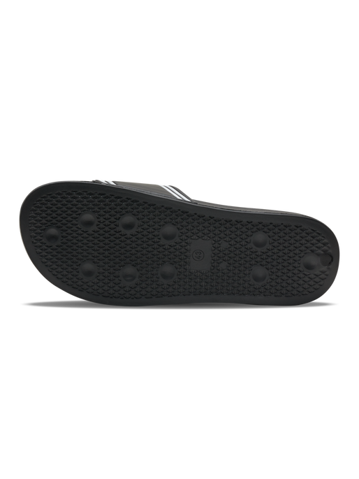 POOL SLIDE RETRO, BLACK/WHITE, packshot