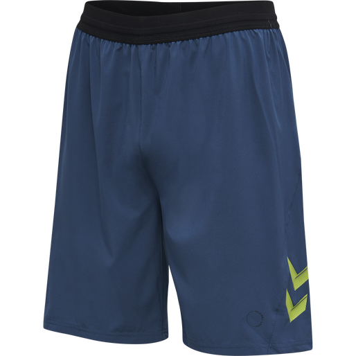 hmlLEAD PRO TRAINING SHORTS, DARK DENIM, packshot
