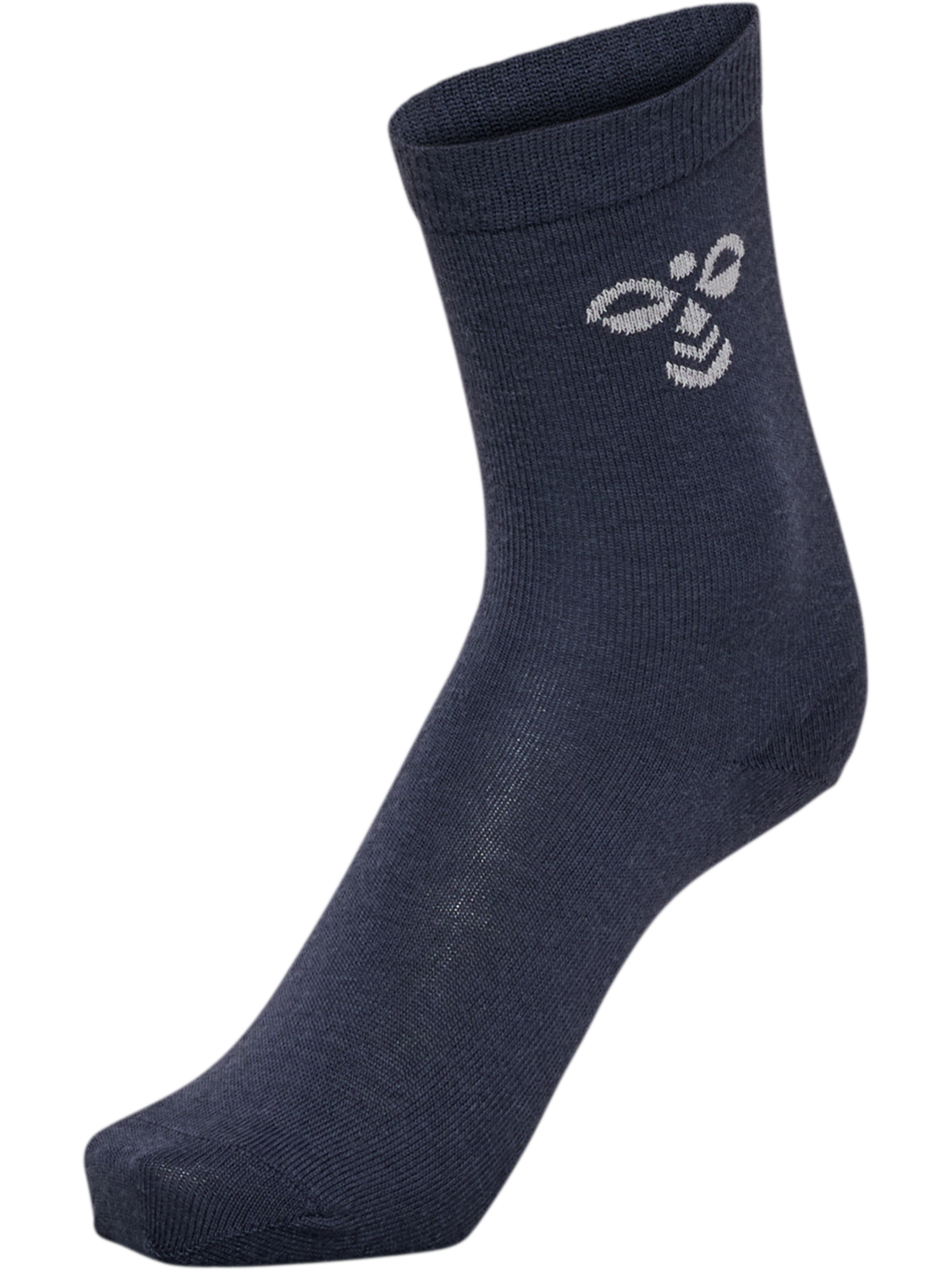 hmlJR WOOL 2-PACK SOCKS, OMBRE BLUE/FLINT STONE, packshot