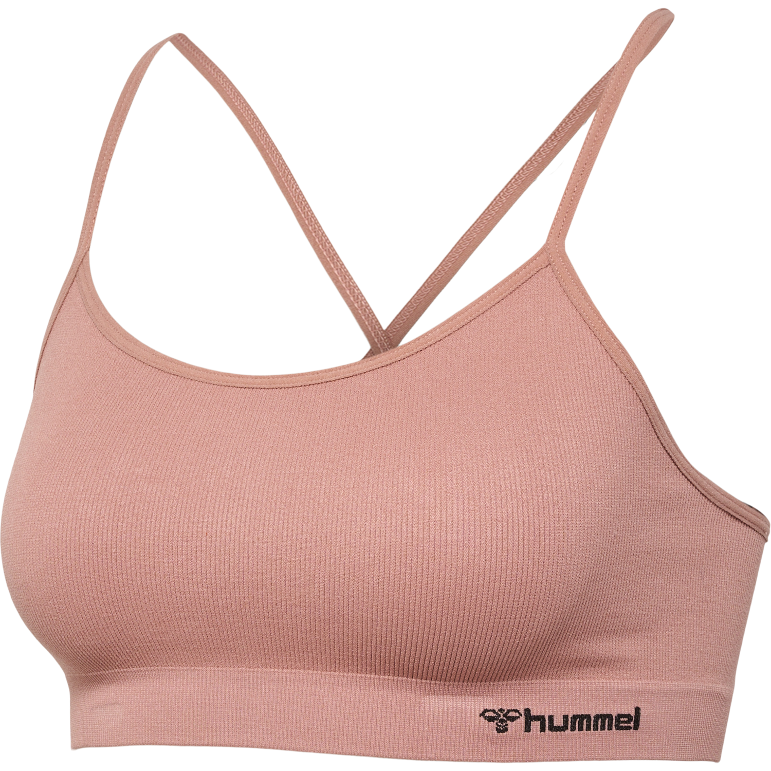 hmlJUNO 2 PACK SEAMLESS BRA, ASH ROSE/PALOMA, packshot