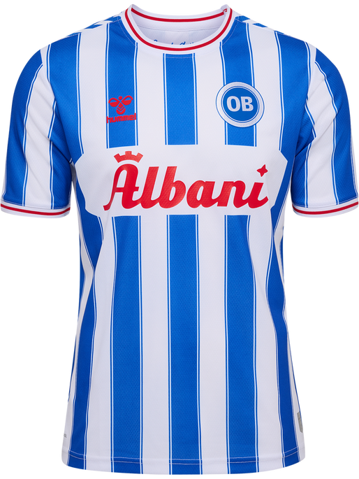 OB 23/24 HOME JERSEY S/S, WHITE/LAPIS BLUE, packshot
