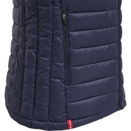 hmlRED QUILTED WAISTCOAT WOMAN, MARINE, packshot