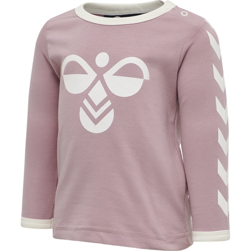 hmlFLIPPER T-SHIRT L/S, WOODROSE, packshot