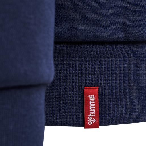 hmlRED HEAVY ZIP HOODIE WOMAN, MARINE, packshot