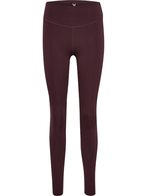 hmlPULSE HIGH WAIST TIGHTS, FUDGE hmlPULSE HIGH WAIST TIGHTS, FUDGE, packshot