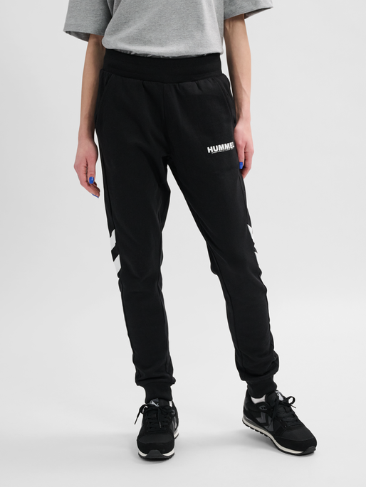 hummel LEGACY PANTS TAPERED WOMAN - BLACK