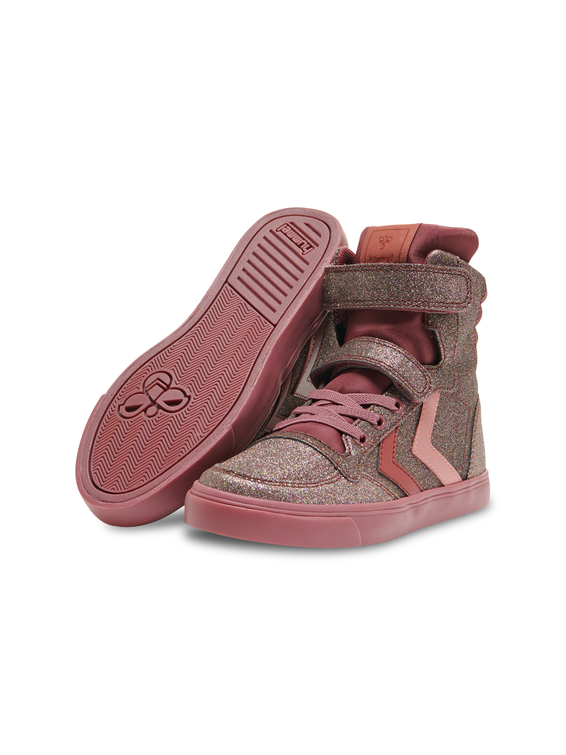 hummel SLIMMER STADIL GLITTER JR - ROAN ROUGE | hummel.net