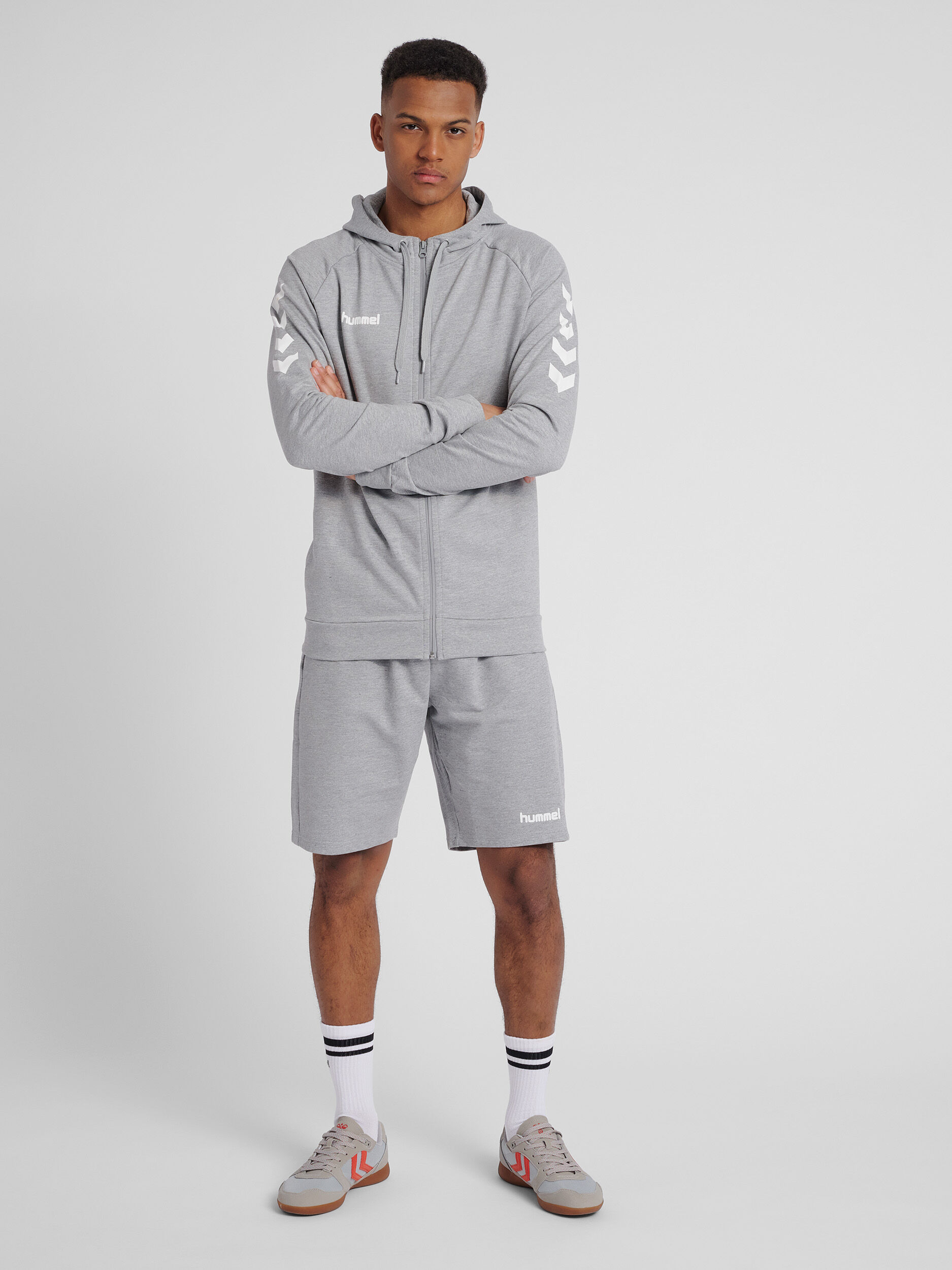Hummel go cotton zip hoodie online