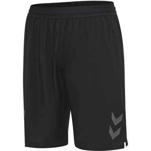 hmlAUTHENTIC PRO WOVEN SHORTS, ANTHRACITE, packshot