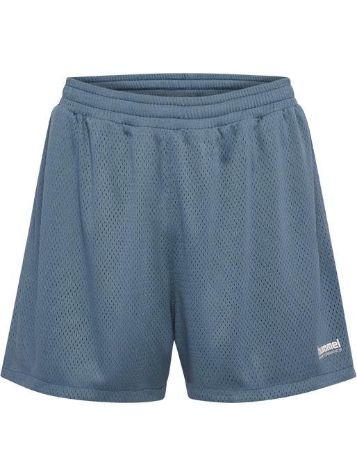 hmlPULSE MESH SHORTS, BLUE MIRAGE, packshot