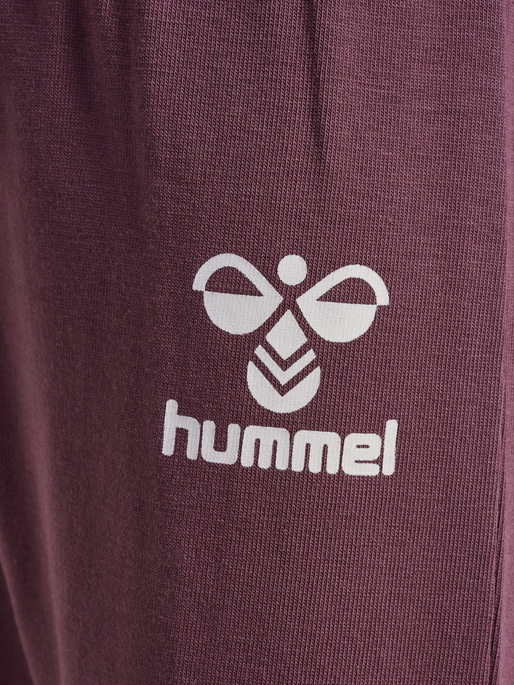 hmlELVINA PANTS, PLUM WINE, packshot