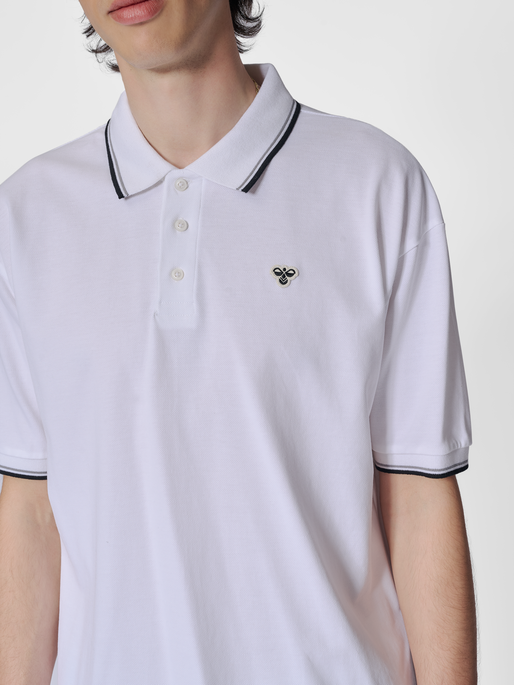 hmlLOOSE POLO SHIRT S S BEE