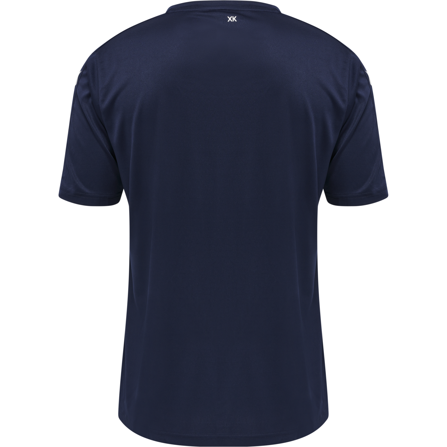 hmlCORE XK STRIPED JERSEY S/S, MARINE/WHITE, packshot