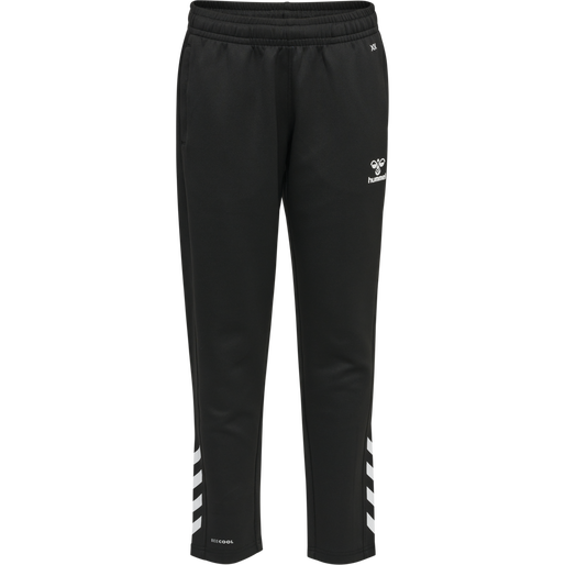 hmlCORE XK POLY PANTS KIDS, BLACK/BLACK, packshot