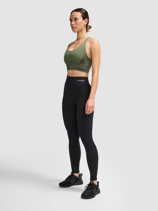 hummel SEAMLESS MID WAIST TIGHTS - MELANGE hummel.net