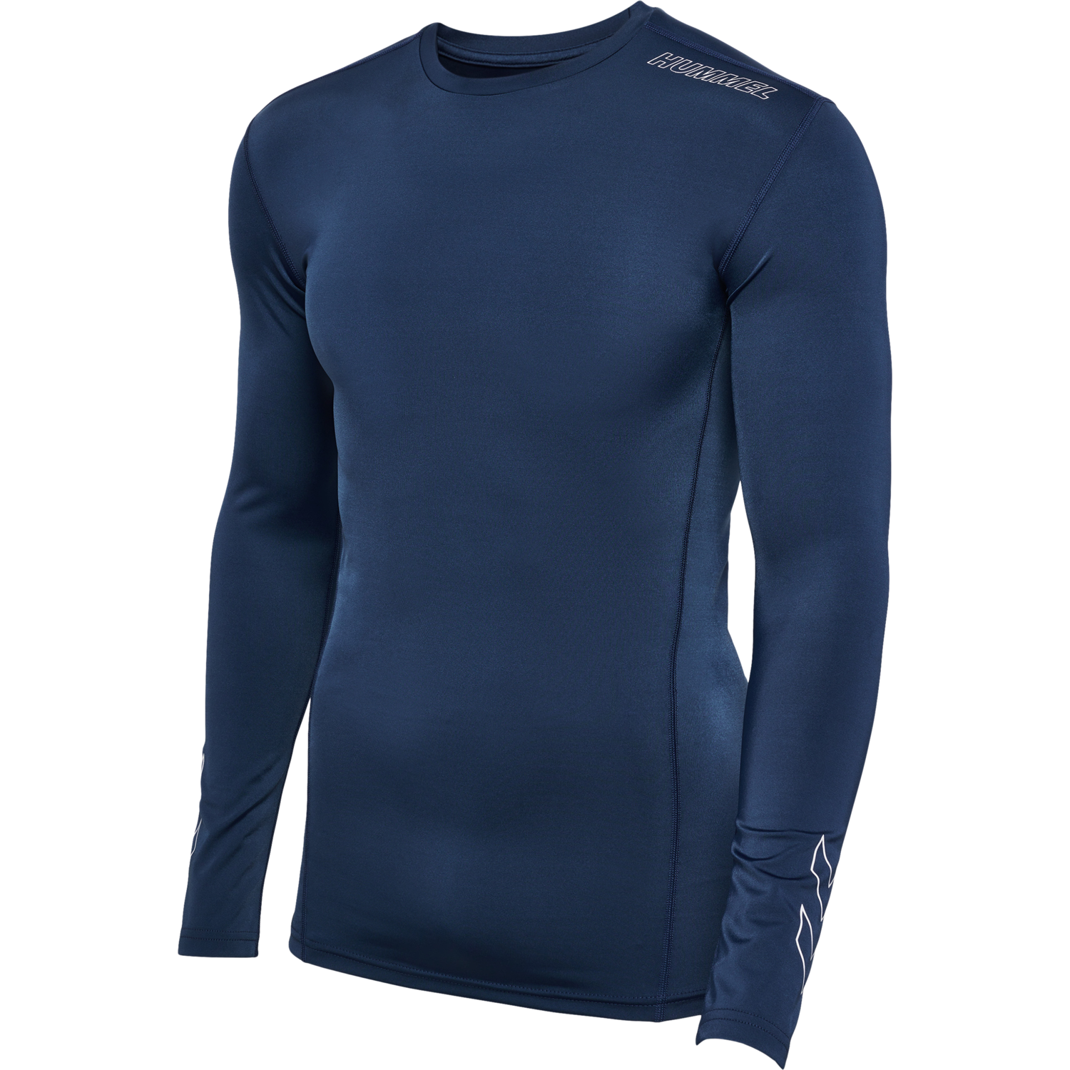 hmlTE TOPAZ BASELAYER T-SHIRT L/S, INSIGNIA BLUE, packshot