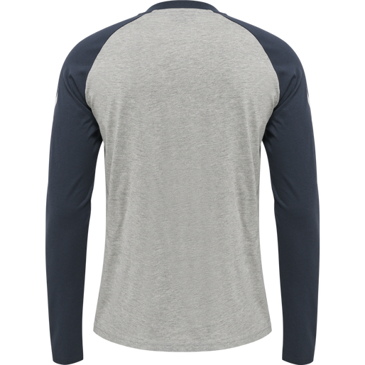 hmlLEGACY BLOCKED T-SHIRT L/S, BLUE NIGHTS hmlLEGACY BLOCKED T-SHIRT L/S, BLUE NIGHTS, packshot