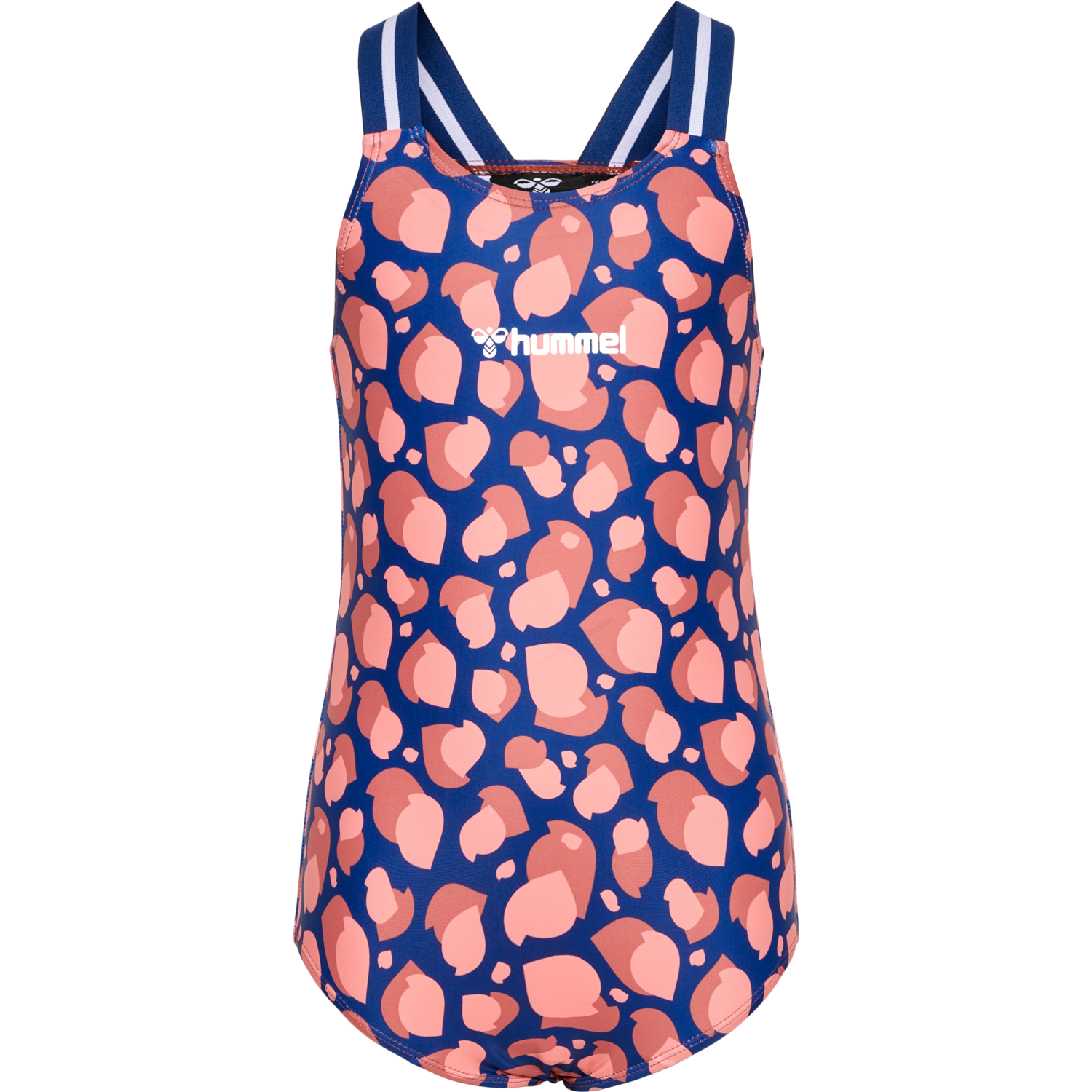 hmlZOEY SWIMSUIT, NAVY PEONY, packshot