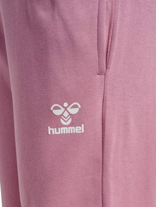 hmlMOVER COTTON CUFF PANTS WOMAN, LILAS, packshot