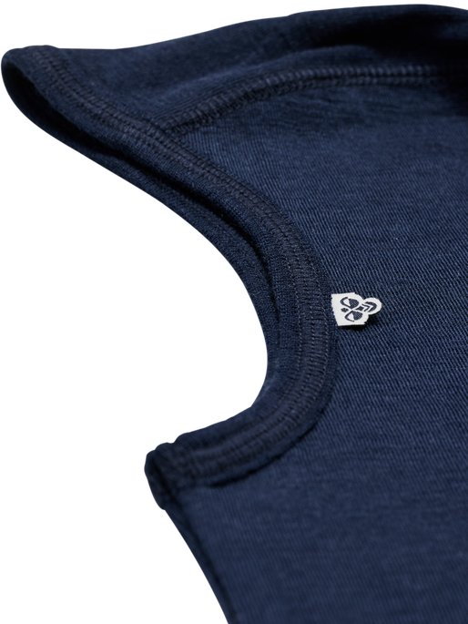 hmlMINI WOOL RIB BALACLAVA, DRESS BLUES, packshot