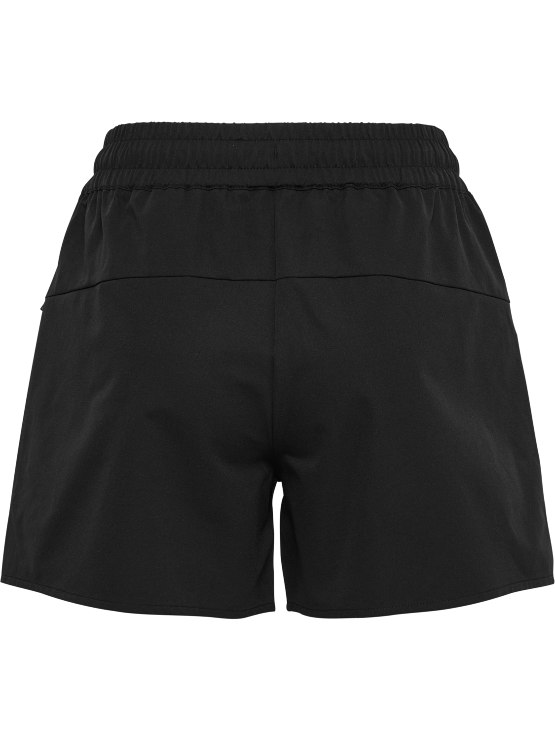 hmlTECH W SHORTS, BLACK, packshot