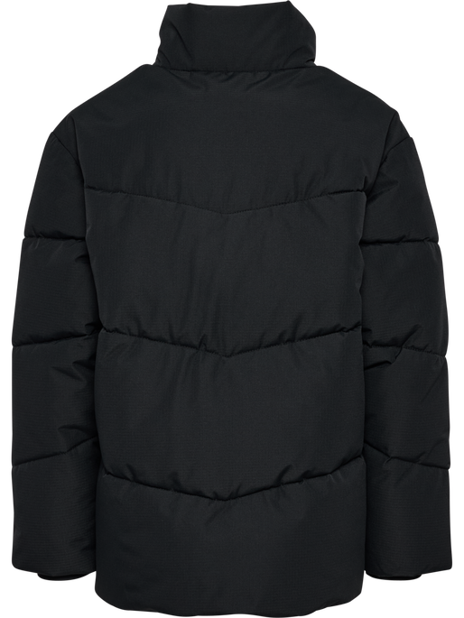 hmlJR PUFFER JACKET, BLACK hmlJR PUFFER JACKET, BLACK, packshot