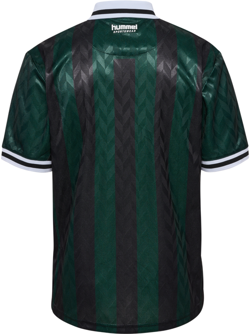 hmlLOOSE FOOTBALL JERSEY S/S, PONDEROSA PINE, packshot