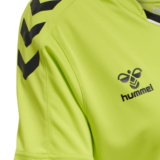 hmlCORE XK POLY JERSEY S/S WOMAN, LIME POPSICLE, packshot