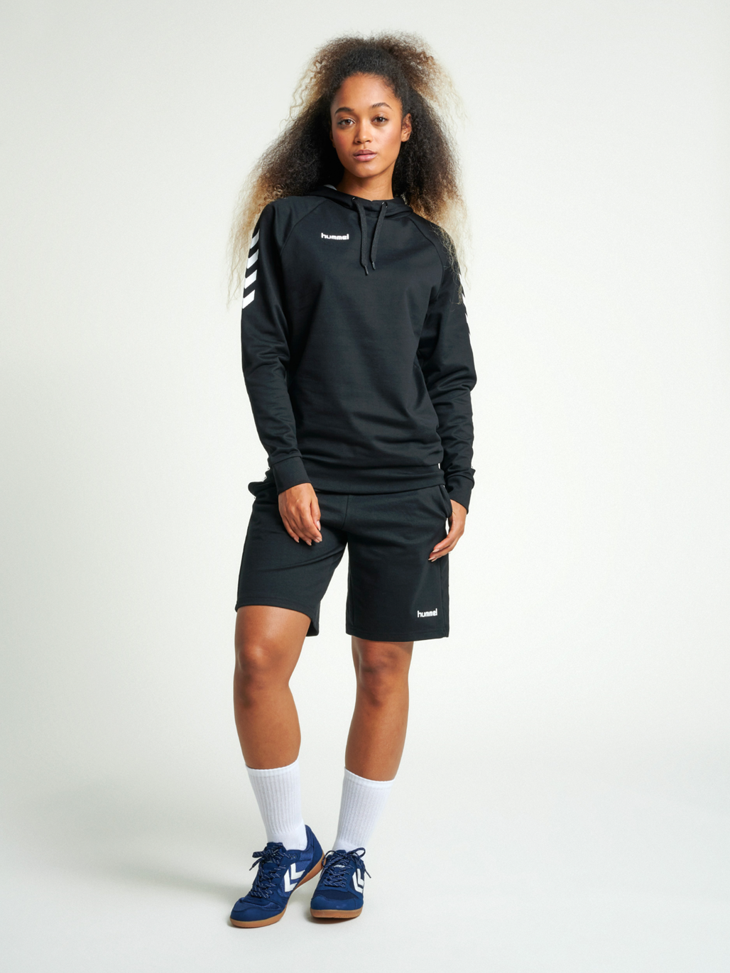 Hummel go cotton hoodie new arrivals