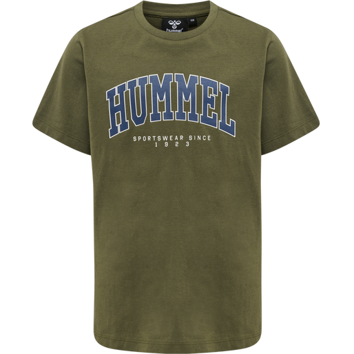 hmlFAST T-SHIRT S/S 2-PK, SARGASSO SEA/KALAMATA, packshot