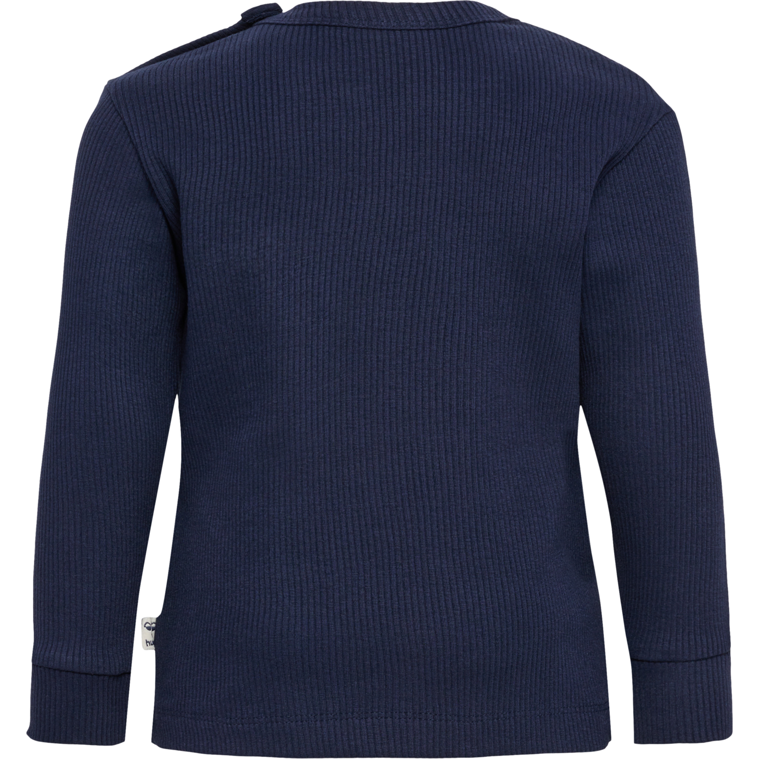 hmlSAMI T-SHIRT L/S, BLACK IRIS, packshot