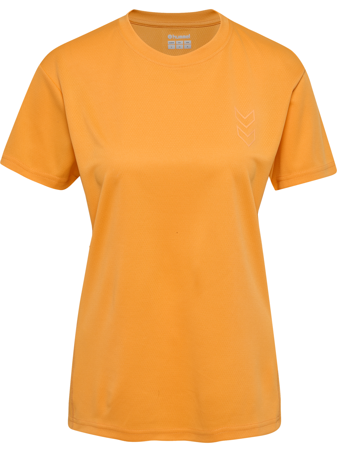 hmlACTIVE PL JERSEY S/S WOMAN, BLAZING ORANGE, packshot