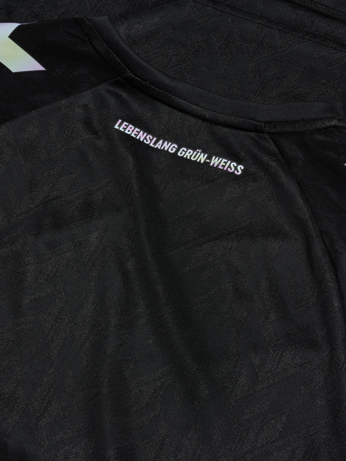 WER 24/25 3RD JERSEY S/S, BLACK, packshot