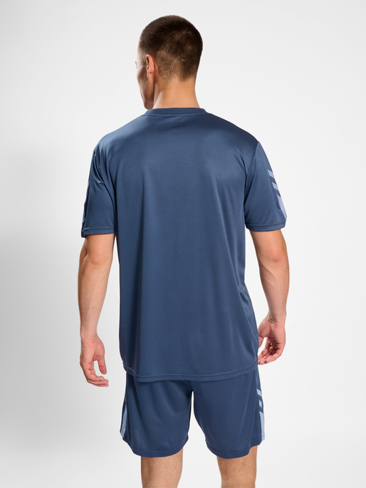 hmlACTIVE PL JERSEY S/S, VINTAGE INDIGO, model
