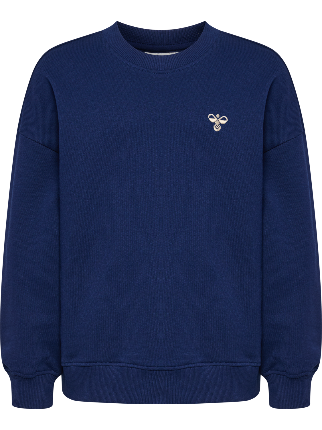 hmlJR JUMP BOXY SWEATSHIRT, MEDIEVAL BLUE, packshot