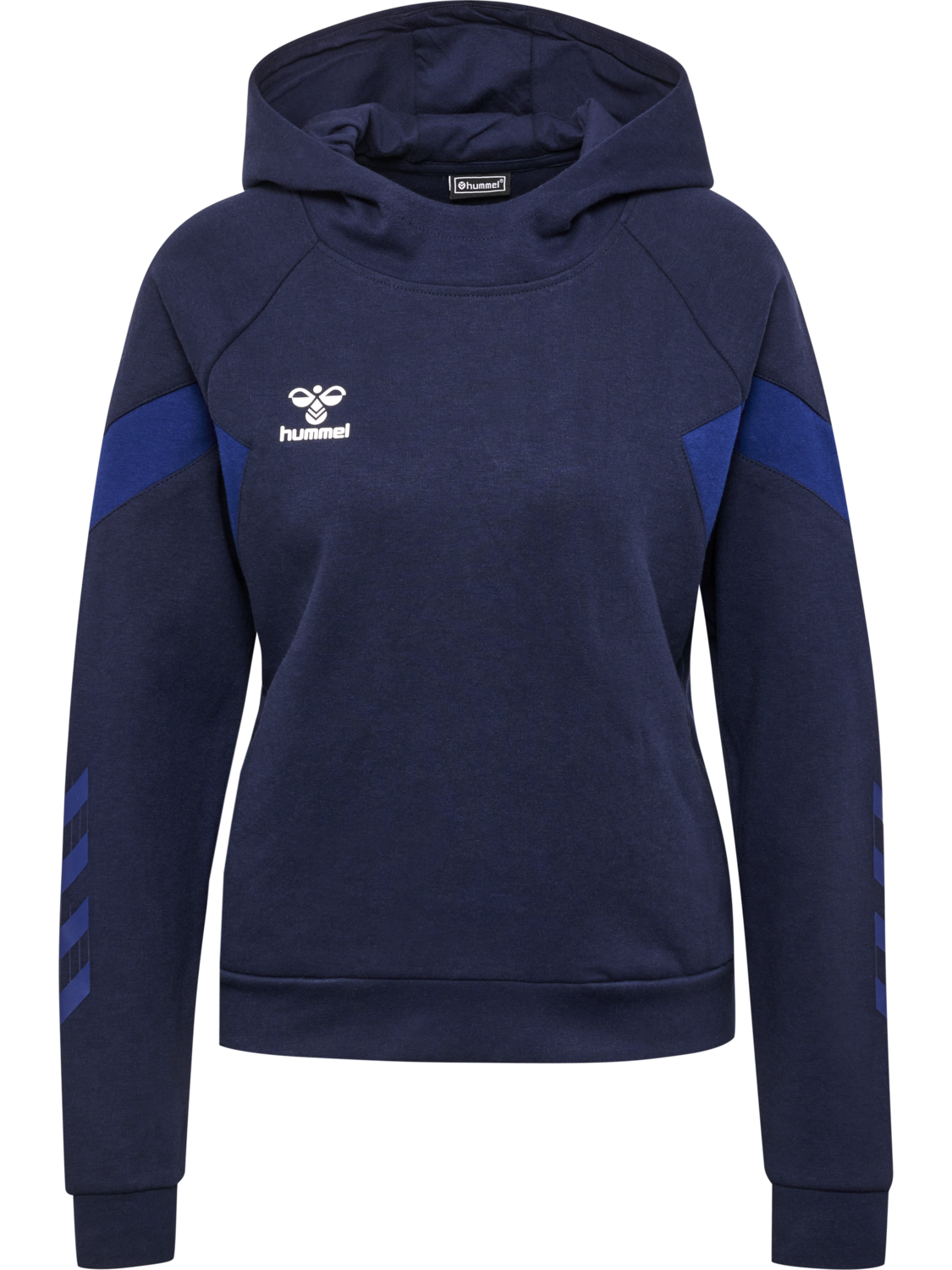 hmlTRAVEL SWEAT HOODIE WOMAN, MARINE, packshot