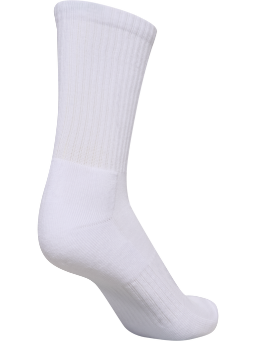 hml3-PACK SOCKS SPORTSWEAR BIG, WHITE/BARBADOSCHERRY/EDEN/SKYD, packshot