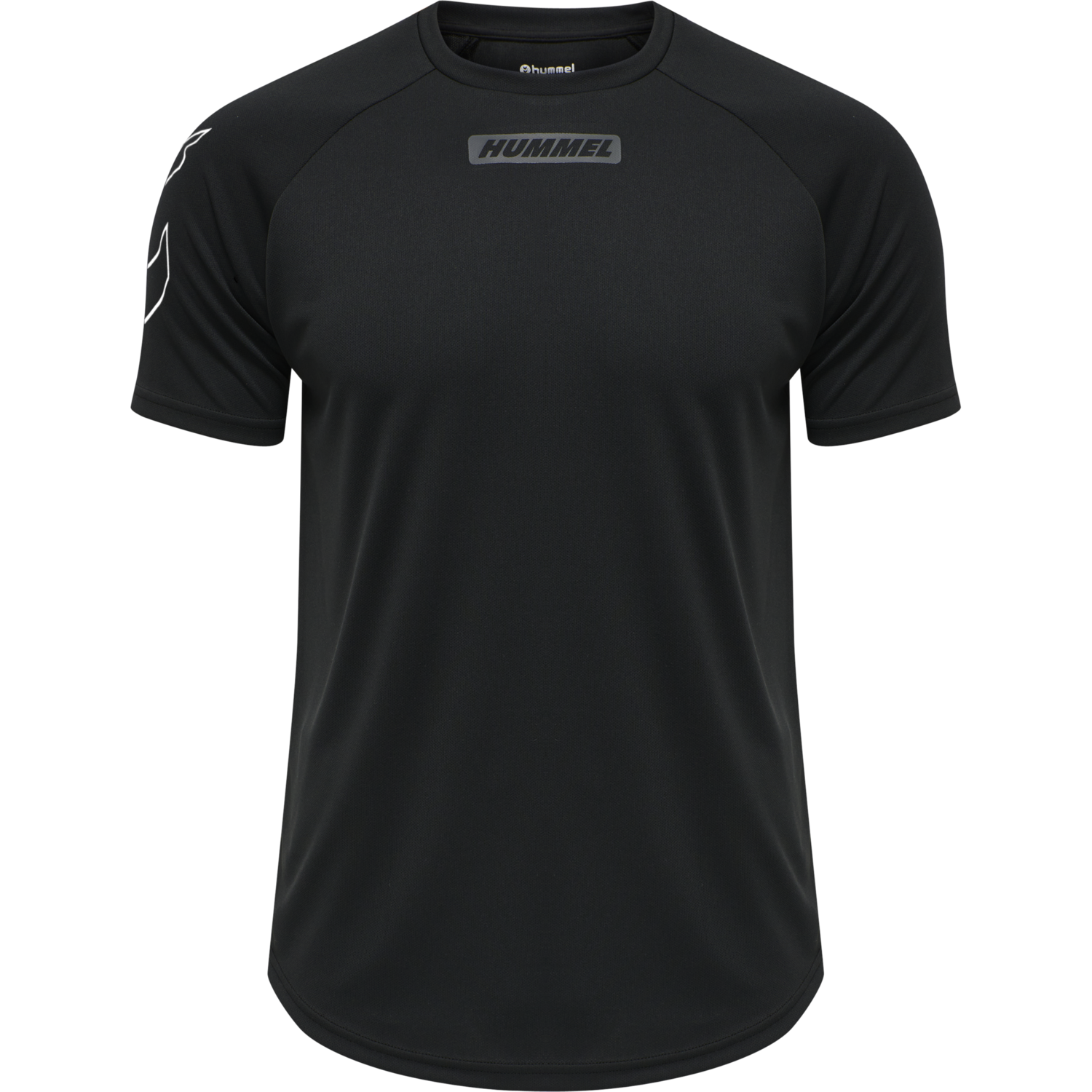 hmlTE TOPAZ T-SHIRT, BLACK, packshot