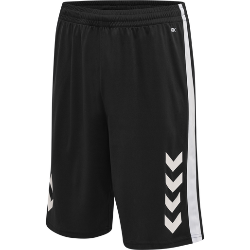 hmlCORE XK BASKET SHORTS, BLACK, packshot