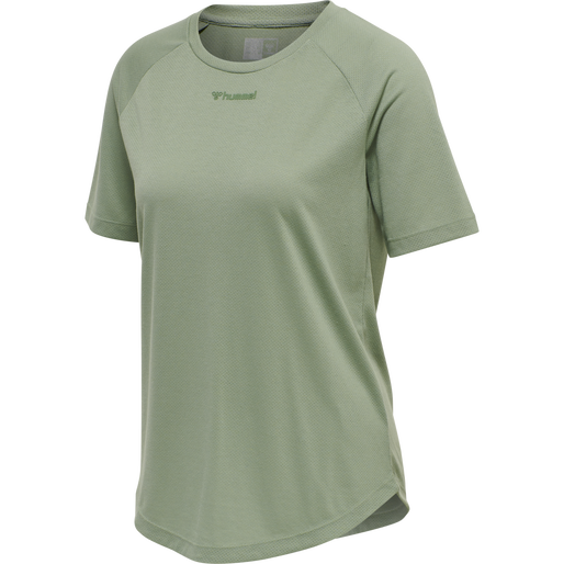 hmlMT VANJA T-SHIRT, LILY PAD, packshot