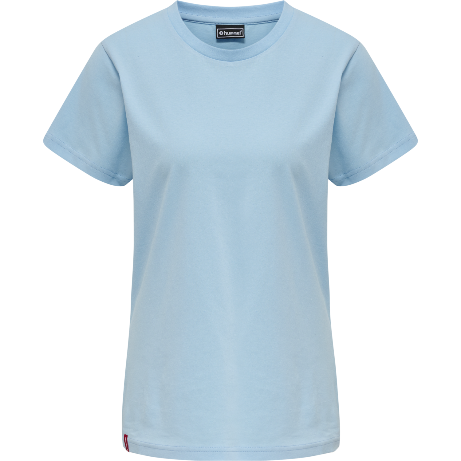 hmlRED BASIC T-SHIRT S/S WOMAN, BLUE BELL, packshot