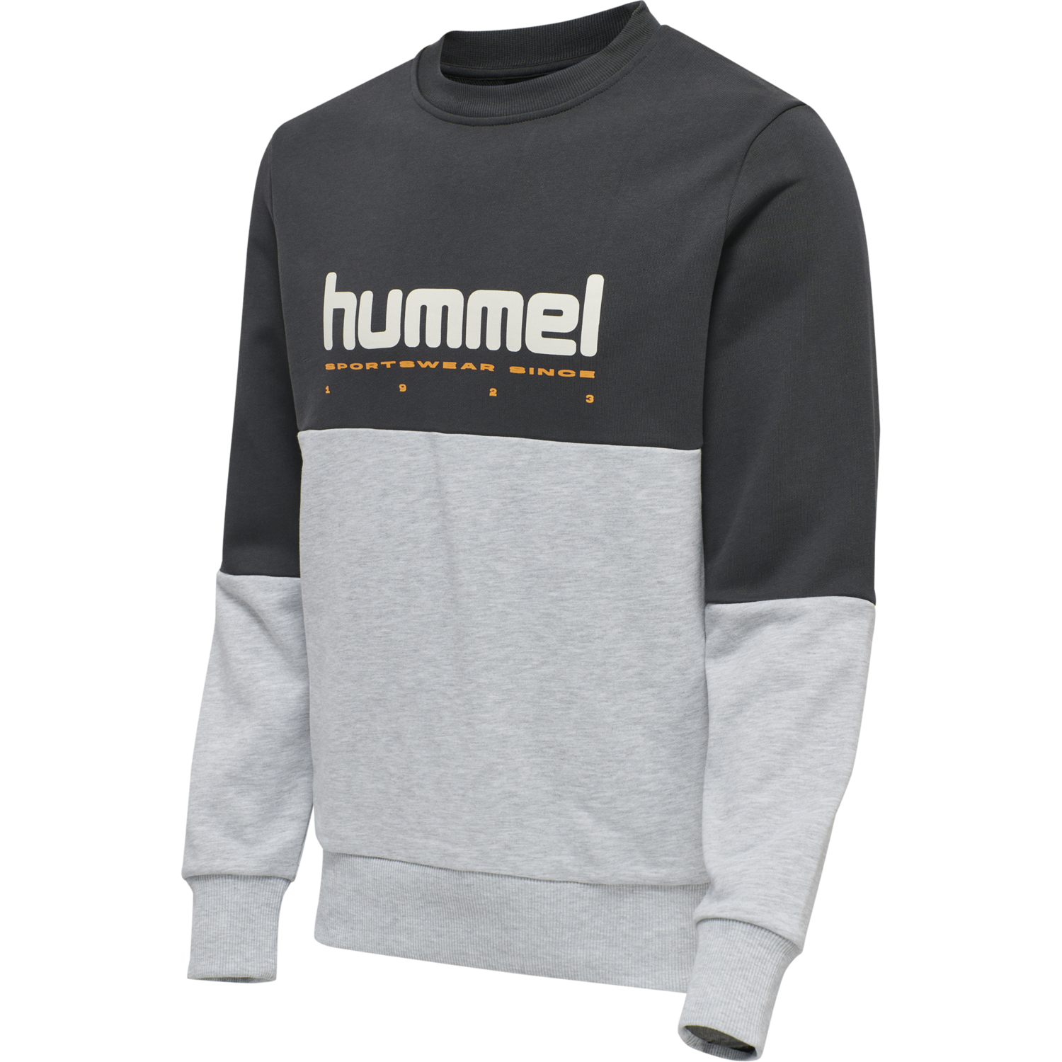hmlLGC MANFRED SWEATSHIRT, LIGHT GREY MELANGE, packshot